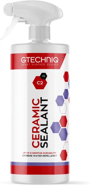 Gtechniq C2V3 Ceramic Sealant for Cars, Protect Car Paintwork, Trim, Tyres and Windows, High Shine, Easy to Apply - 1L (Sufficient for 4-5 Large Cars)