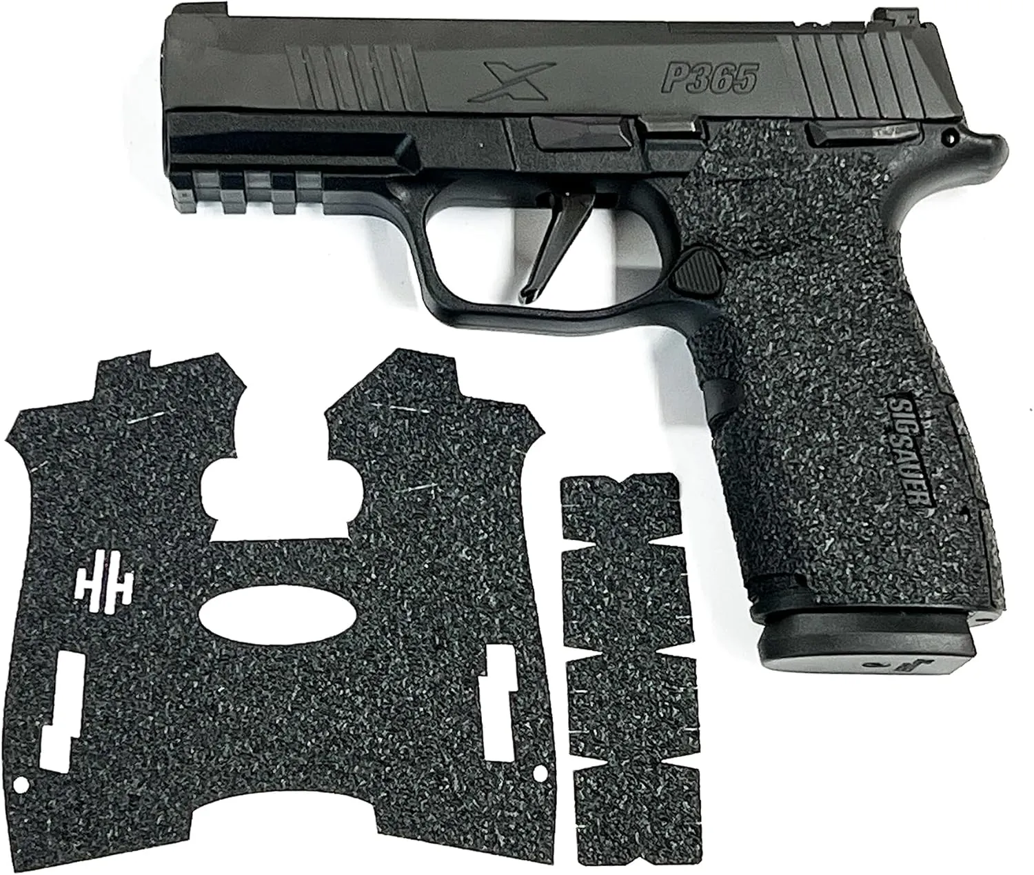 Handleitgrips Edge Series Gun Grip Enhancement Kit for Sig Sauer P365 X-Macro with Safety Kit