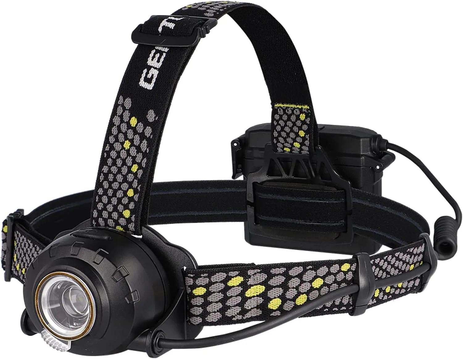 Headwars HLP-2304 LED Headlight, USB Rechargeable (Dedicated Rechargeable Battery/AA Battery), Strong, 750 Lumens, Waterproof, for Work and Professional Use