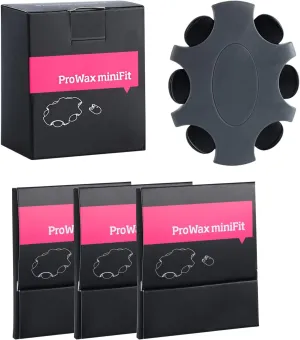 Hearing Aid Wax Guard Filters ProWax MiniFit Replacement Clear Cleaning kit Accessory for Oticon，for Oticon ProWax MiniFit Replacement Wax Filters (3packs)