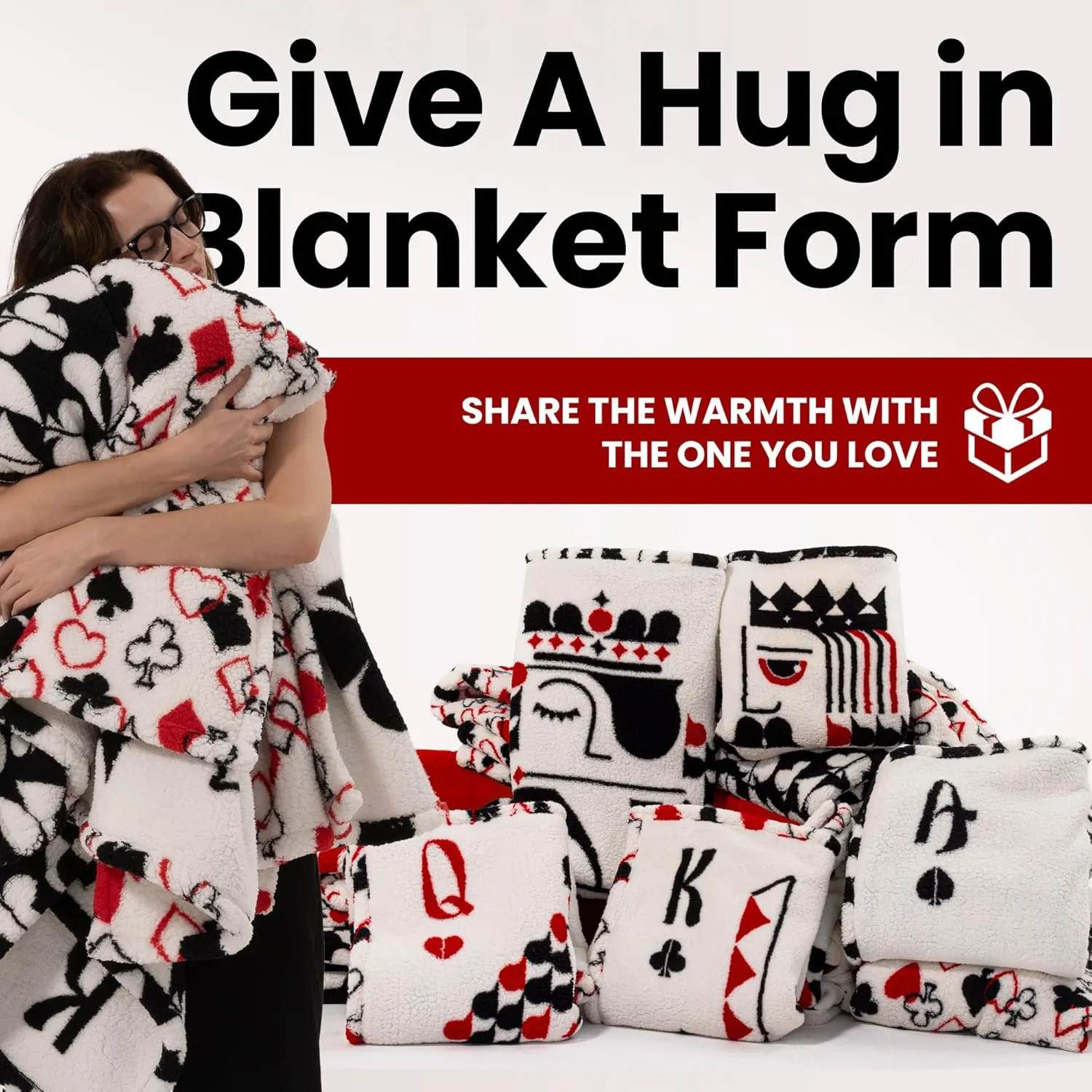 Heated Electric Blanket Throw 50 x 60” Double Sherpa Heating Throw Blanket Reversible Ultra Cozy for Long-Lasting Heat Lock with Smart 6 Heating Setting & 4 Hours Auto Off, Machine Washable - Red A