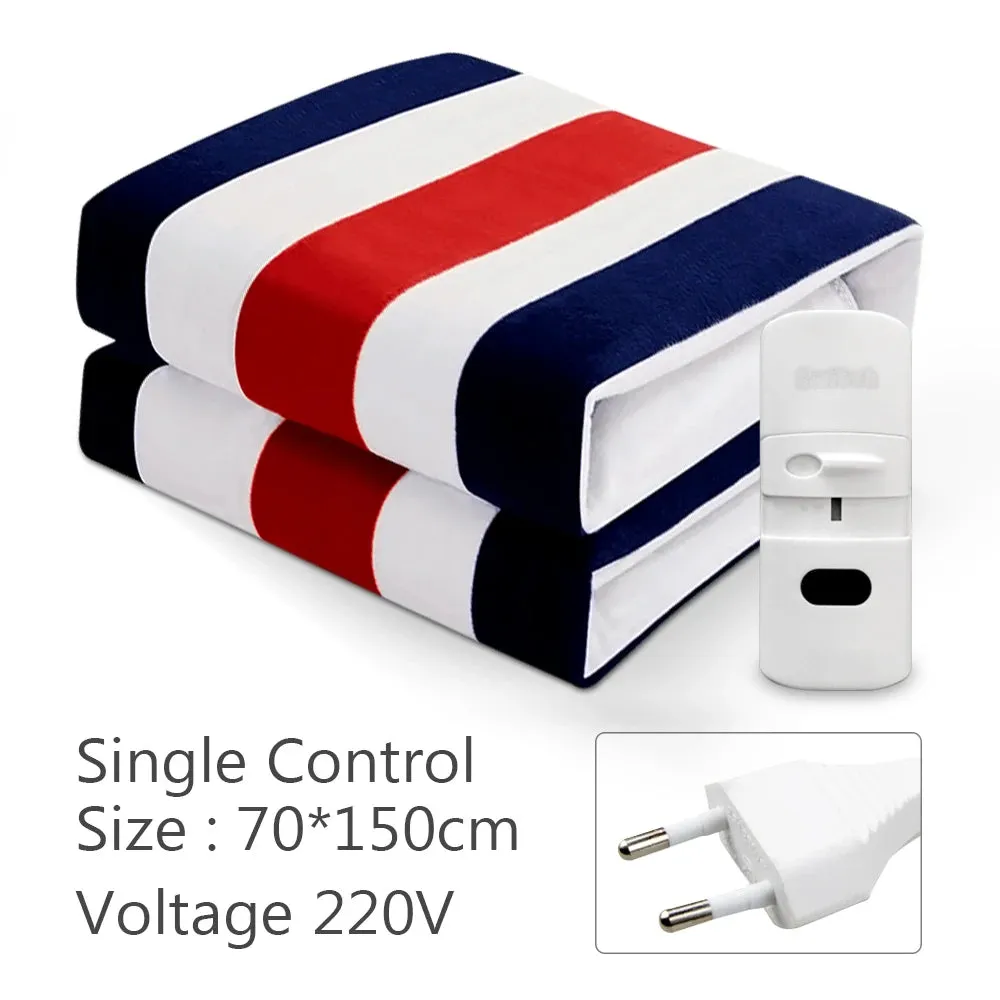 Heated Plush Electric Blanket 220V EU Winter Warmer