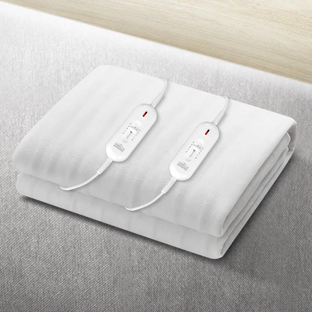 Heated Underlay (King) Bed Fitted Electric Blanket - Polyester