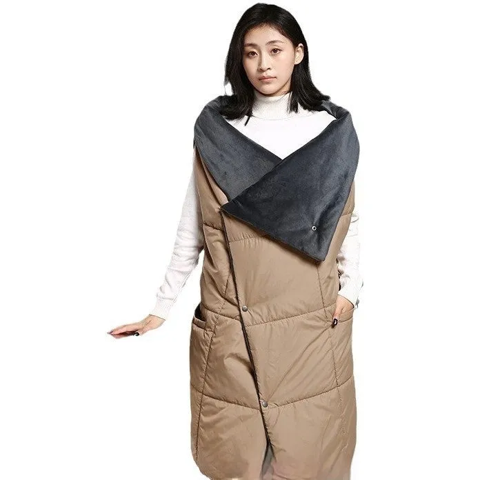Heating Blanket Multi-functional Heating Shawl With Cover