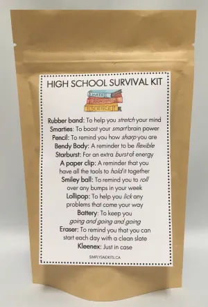 High School Survival Kit
