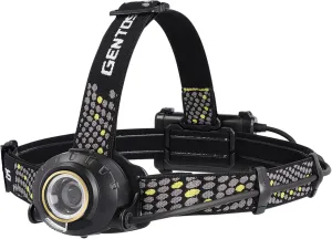 HLP-2303 LED Headlight, USB Rechargeable, 600 Lumens Brightness, 8 Hours of Practical Lighting, Rear Recognition Light, Uses Dedicated Rechargeable Batteries or 3 AA Batteries (sold separately)