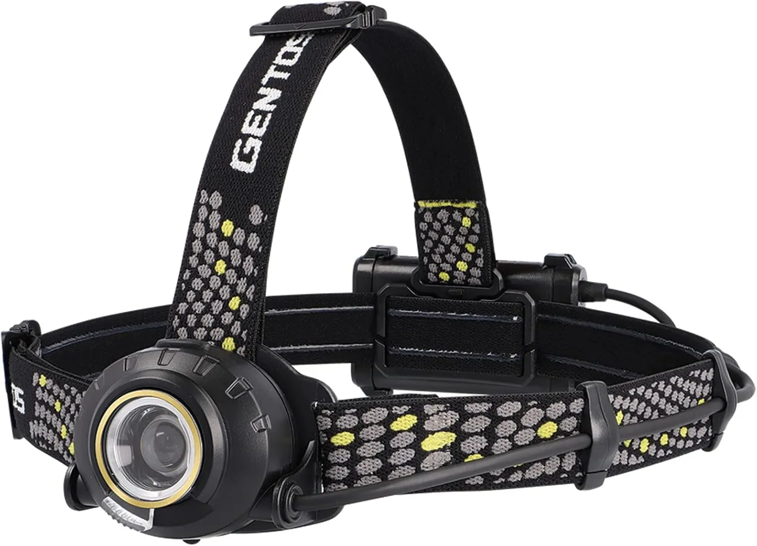 HLP-2303 LED Headlight, USB Rechargeable, 600 Lumens Brightness, 8 Hours of Practical Lighting, Rear Recognition Light, Uses Dedicated Rechargeable Batteries or 3 AA Batteries (sold separately)