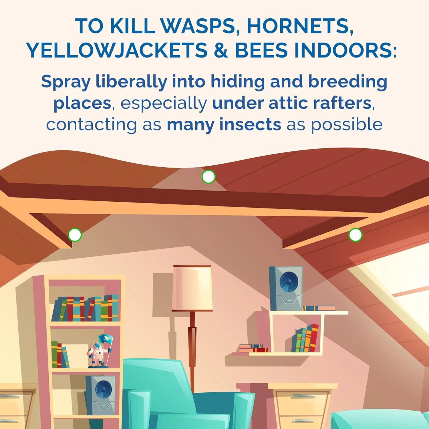 Hot Shot Flying Insect Killer, Aerosol, Clean Fresh Scent, 15 Ounces, 3-Count