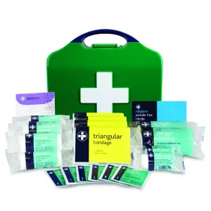 HSE 10 Person First Aid Kit - Aura3 Box - Small - Green