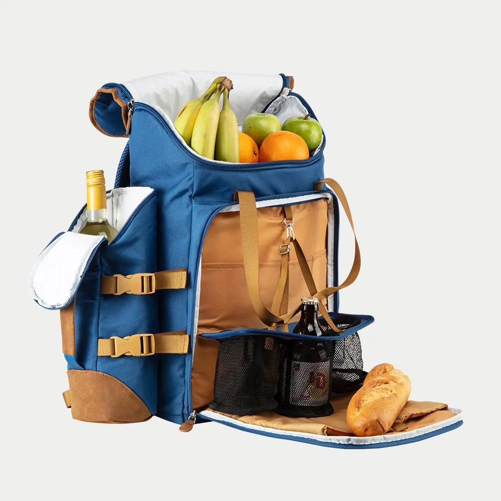 IceMax Leave Only Footprints Recycled ♻️ Picnic Cooler Backpack