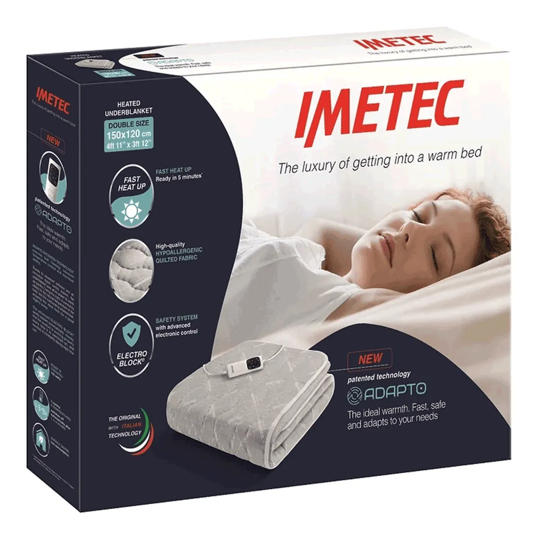 Imetec Adapto Heated Underblanket | Double
