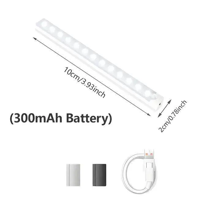 Iralan Motion Sensor LED Cabinet Light with USB Rechargeable