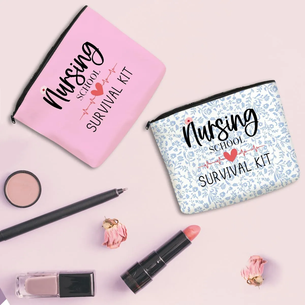 JIUWEIHU 2PCS Nursing Appreciation Gifts for RN Nurses Practitioner, Nurse Week Gifts Nursing School Survival Kit