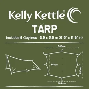 Kelly Kettle Waterproof Camping Tarp