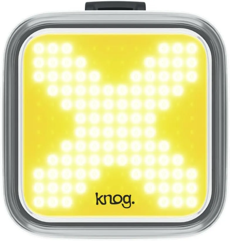 Knog Blinder Front Square Front Light Adult Unisex, Black, One Size