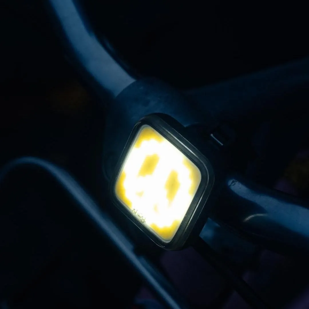 Knog Blinder Front Square Front Light Adult Unisex, Black, One Size