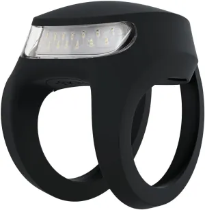 Knog Frog Bike Tail Light - 20 Lumen Rear Bike Light with Flexible Mount, 9 Modes, IP65 Water-Resistant, USB-C Rechargeable, Curved Lens, 20g Lightweight Bike Rear Light