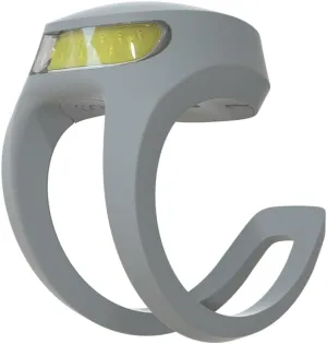 Knog Frog Front Bike Light - Iconic Bicycle Light Reborn with Bright 40 Lumen LED Output, 9 Light Modes, Flexible Mount, USB-C Rechargeable, 20g Lightweight Bike Headlight