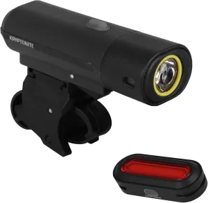 Kryptonite Alley F-650 Front LED Bicycle Headlight & Avenue R-50 Rear LED COB Bicycle Indicator Light