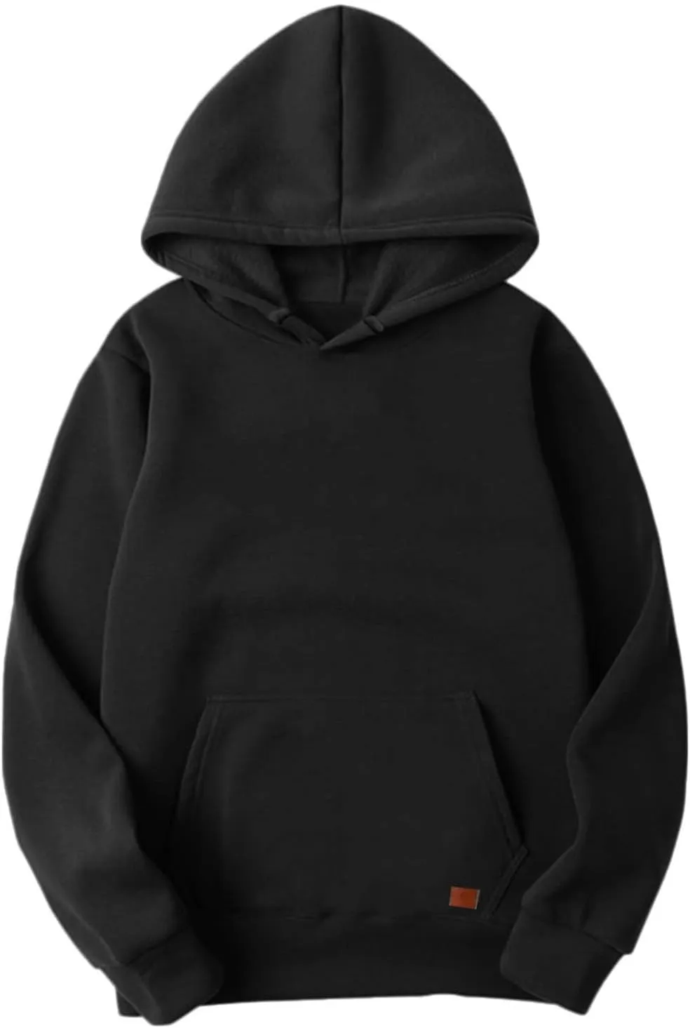 LCMTWX Men Hoodies Casual Hoodies for Men Solid Hooded Sweater Top Pullover Hooded Sweatshirt for Men Pullover Hooded