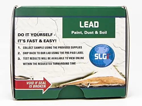 Lead Test Kit in Paint, Dust, or Soil 1PK (5 Bus. Day) Schneider Labs (EPA Approved Testing)