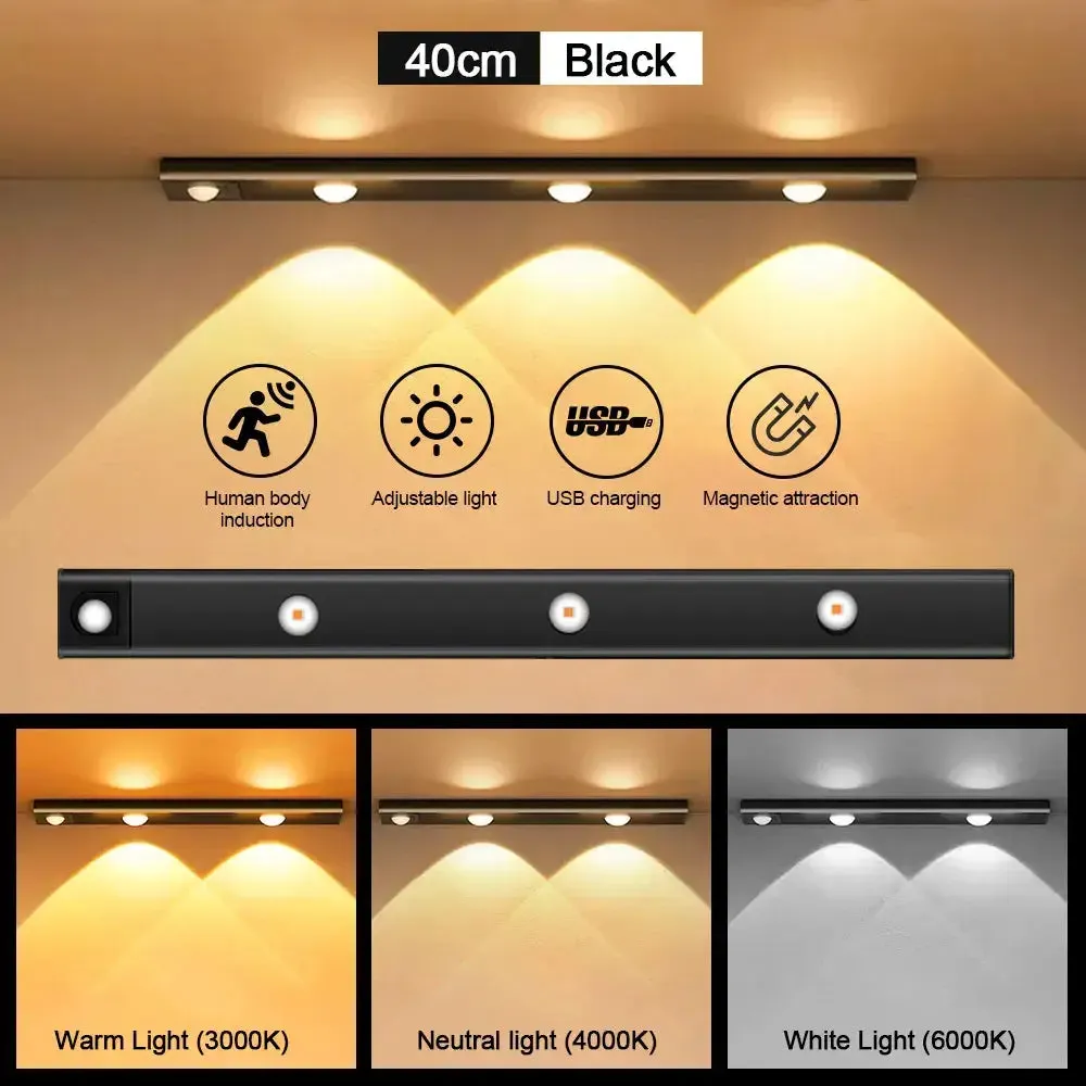 LED Counter Night Light - USB Rechargeable