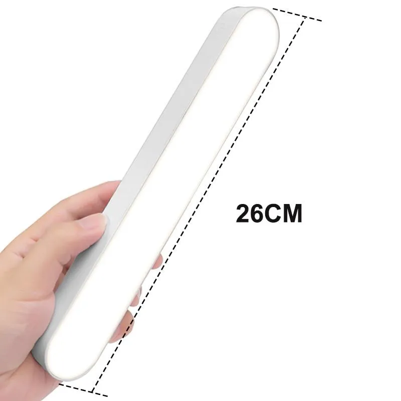 LED eye protection night light wireless touch dimming USB reading lamp bedroom living room cabinet bathroom lighting table lamps