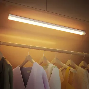 LED Motion Sensor Light, Wireless Rechargeable Type C Night Light for Cabinets, Wardrobes, and Staircases