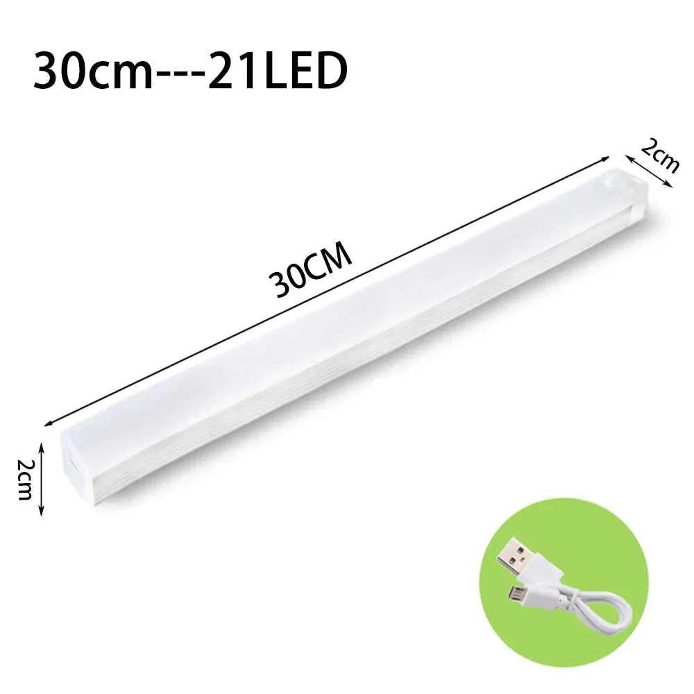 LED Motion Sensor Light, Wireless Rechargeable Type C Night Light for Cabinets, Wardrobes, and Staircases