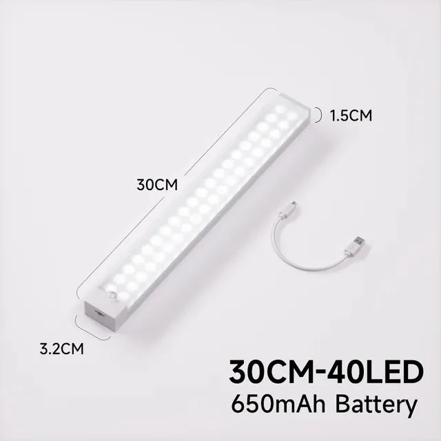 LED Motion Sensor Wireless USB Rechargeable  Night lamp For Kitchen Cabinet Wardrobe Lamp