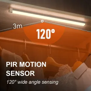 LED Motion Sensor Wireless USB Rechargeable  Night lamp For Kitchen Cabinet Wardrobe Lamp