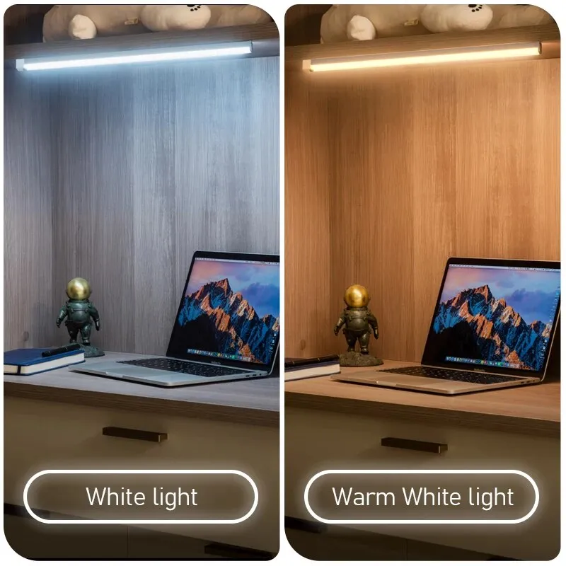 LED Motion Sensor Wireless USB Rechargeable  Night lamp For Kitchen Cabinet Wardrobe Lamp