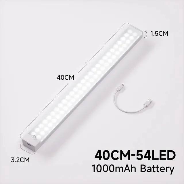 LED Motion Sensor Wireless USB Rechargeable  Night lamp For Kitchen Cabinet Wardrobe Lamp