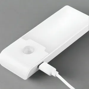 LED Night Light with Motion Sensor, Rechargeable Magnetic Lamp for Cabinet, Closet, Stairs, Hallway, Bedroom, and Kitchen