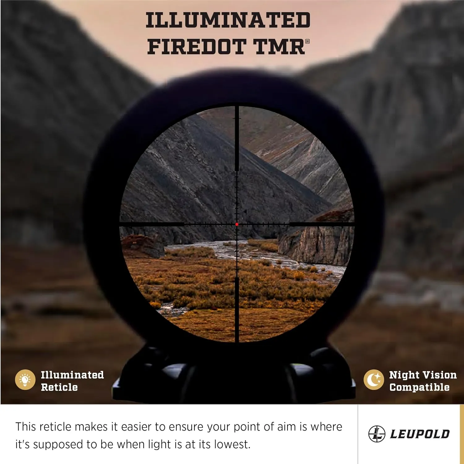 Leupold Mark 4HD 1-4.5x24 (30mm) Riflescope