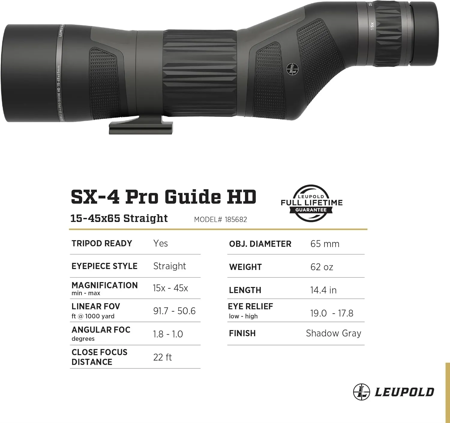 Leupold SX-4 Pro Guide HD Gen 2