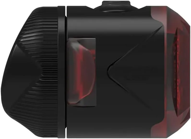 LEZYNE Femto USB Drive Bicycle Rechargeable IPX7 Waterproof Red LED Road Mountain Gravel Bike Rear Light w/Multiple Solid & Flash Modes | Silicone Rubber Mounting Strap Included, 5/15 Lumens