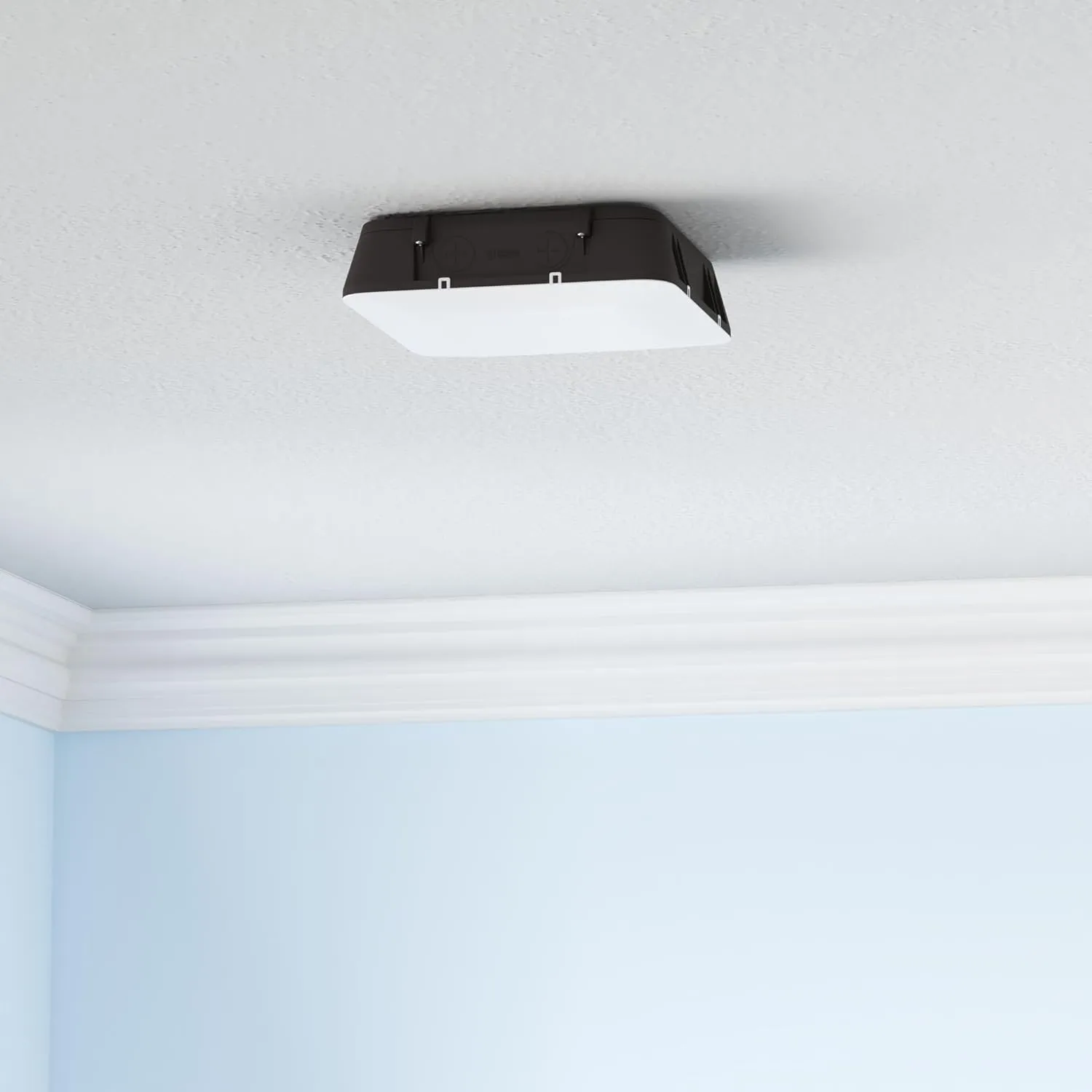 Lithonia Lighting Outdoor LED Canopy Light with Adjustable Lumen Output, Switchable Color Temperature 3000K/4000K/5000K, Photocell and Motion Sensor, Dark Bronze (CNY LED ALO SWW2 UVOLT PE PIR DDB M2)