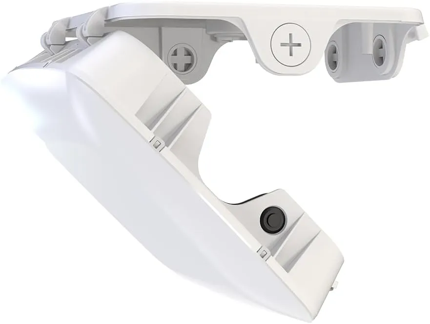Lithonia Lighting Outdoor LED Canopy Light with Adjustable Lumen Output,Switchable Color Temperature 3000K/4000K/5000K, Photocell and Motion Sensor, White (CNY LED ALO SWW2 UVOLT PE PIR WH M2)