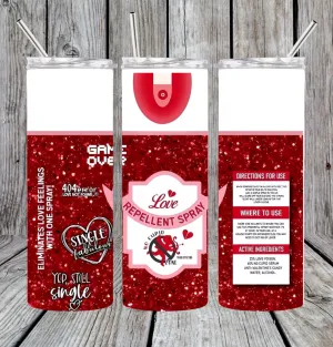 Love Repellent spray tumbler