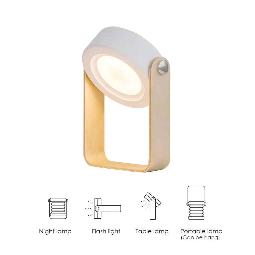 LumiLamp Collapsible LED Desk Lamp with Touch Controls