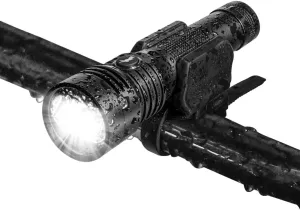 Lumintop B01 USB C Bike Light, Rechargeable Dirt Bike Headlight for Night Riding, 850 Lumens Anti-Glare Bicycle Headlight with 216m Range, Road Cycling & MTB Light, Low-Power Warning, IPX-8