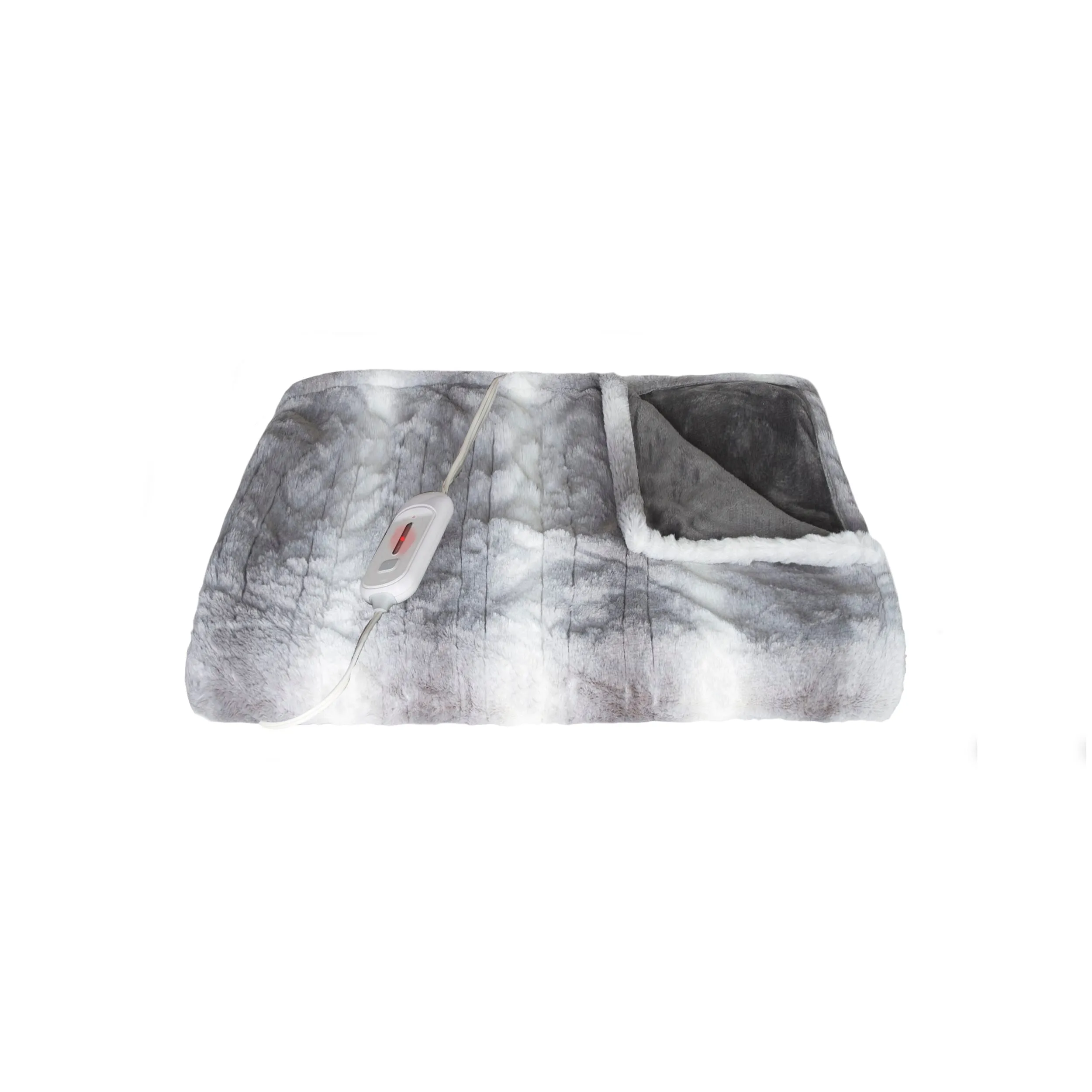 Luxe Classic Heated Faux Fur Throw | 50"x60"
