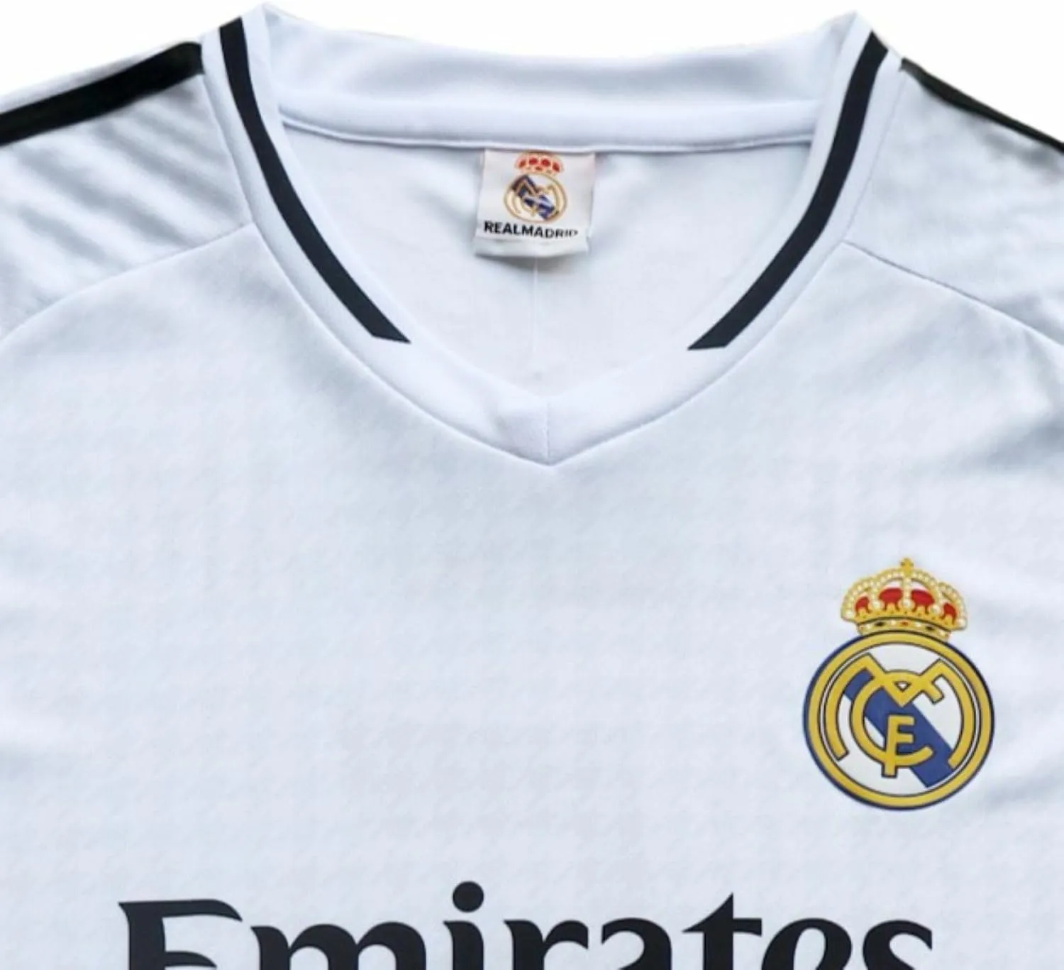 Madrid Home New Bellingham No #5 Kids Soccer Jersey Kit Shorts Socks Set Youth Sizes