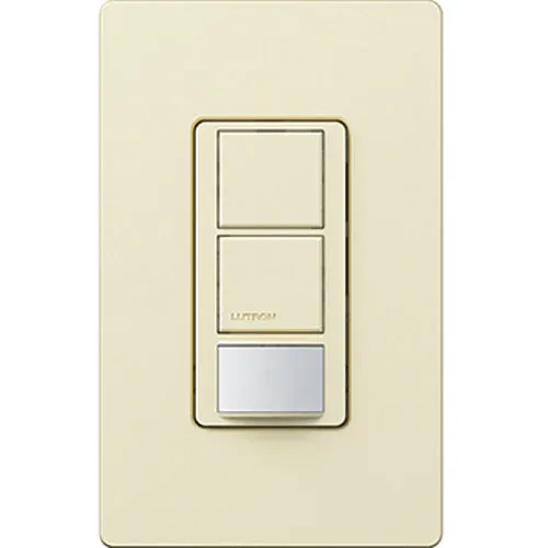 Maestro dual-circuit occupancy sensing switch combines two switches with an in wall, passive infrared partial-on  sensor