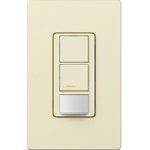 Maestro dual-circuit occupancy sensing switch combines two switches with an in wall, passive infrared partial-on  sensor
