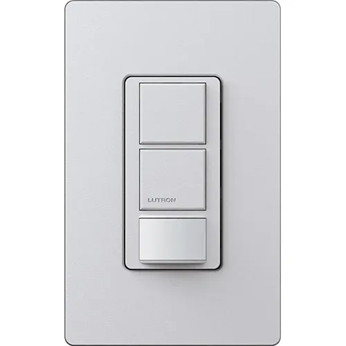 Maestro dual-circuit occupancy sensing switch combines two switches with an in wall, passive infrared partial-on  sensor