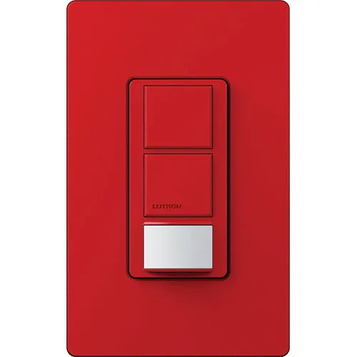 Maestro dual-circuit occupancy sensing switch combines two switches with an in wall, passive infrared partial-on  sensor