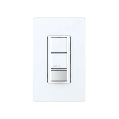 Maestro dual-circuit occupancy sensing switch combines two switches with an in wall, passive infrared partial-on  sensor