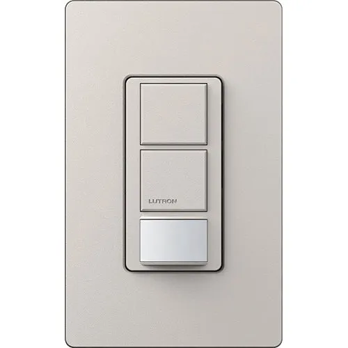 Maestro dual-circuit occupancy sensing switch combines two switches with an in wall, passive infrared partial-on  sensor